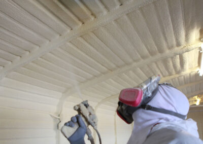 Spray Foam Insulation in Metal Buildings in Palatka